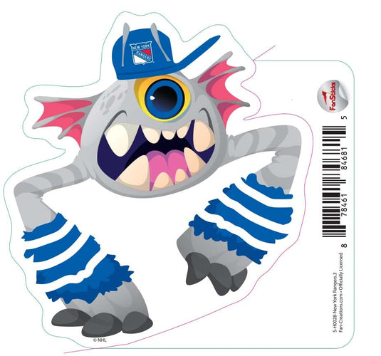 Fan Creations Decal New York Rangers - NHL 3 inch Decal