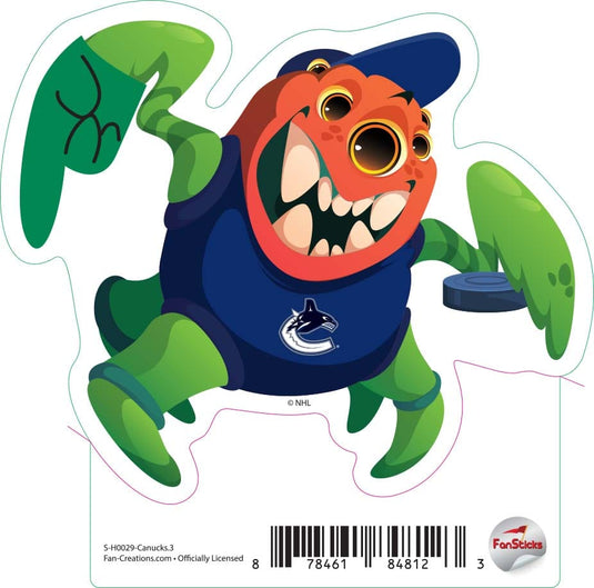 Fan Creations Decal Canucks - NHL 3 inch Decal
