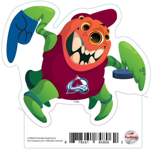 Fan Creations Decal Colorado Avalanche - NHL 3 inch Decal
