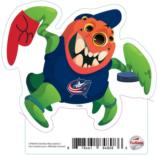 Fan Creations Decal Columbus Blue Jacket - NHL 3 inch Decal