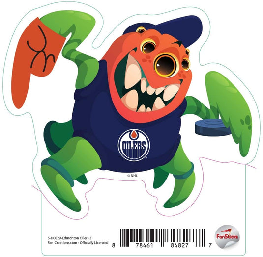 Fan Creations Decal Edmonton Oilers - NHL 3 inch Decal