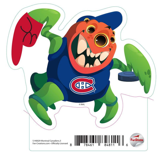 Fan Creations Decal Montreal Canadiens - NHL 3 inch Decal