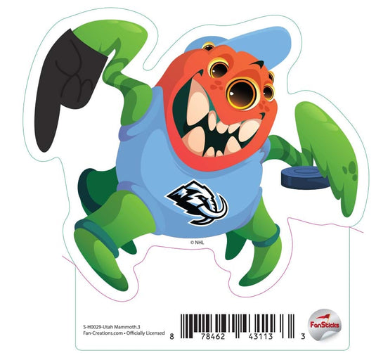 Fan Creations Decal Utah Mammoth - NHL 3 inch Decal