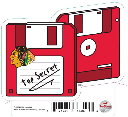 Fan Creations Decal Blackhawks - NHL 3 inch Decal