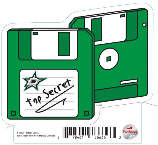 Fan Creations Decal Dallas Stars - NHL 3 inch Decal