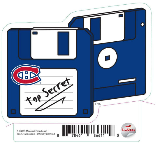 Fan Creations Decal Montreal Canadiens - NHL 3 inch Decal