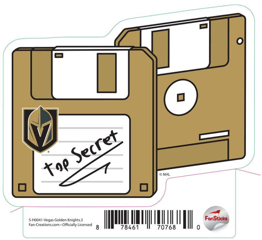 Fan Creations Decal Vegas Golden Knights - NHL 3 inch Decal