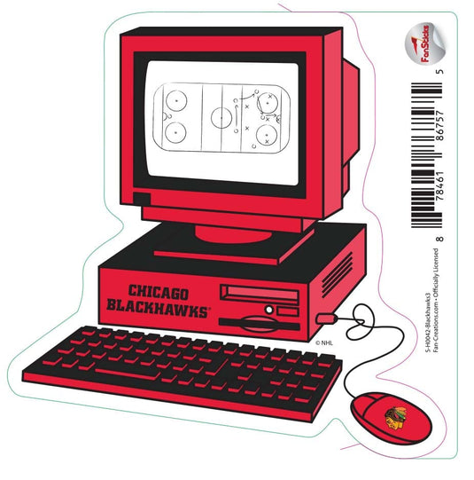 Fan Creations Decal Blackhawks - NHL 3 inch Decal