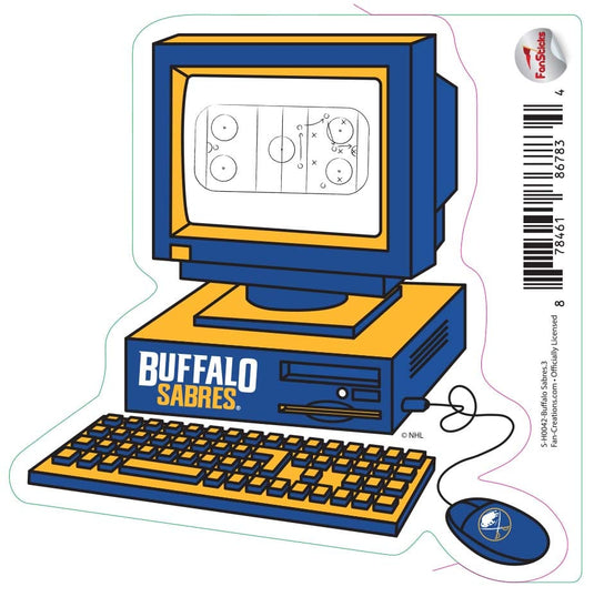 Fan Creations Decal Buffalo Sabres - NHL 3 inch Decal