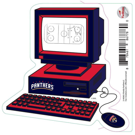 Fan Creations Decal Florida Panthers - NHL 3 inch Decal