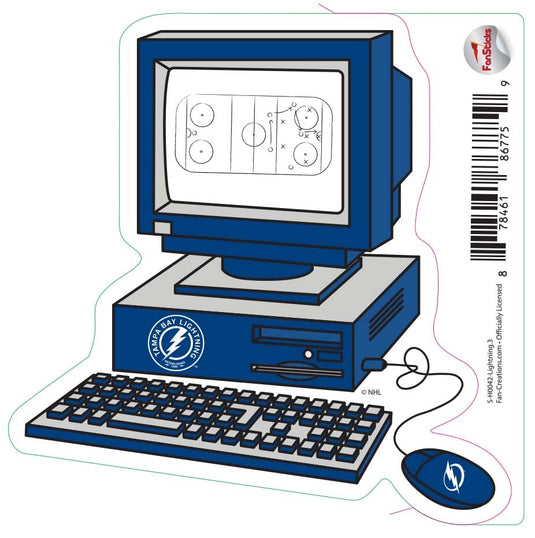 Fan Creations Decal Lightning - NHL 3 inch Decal