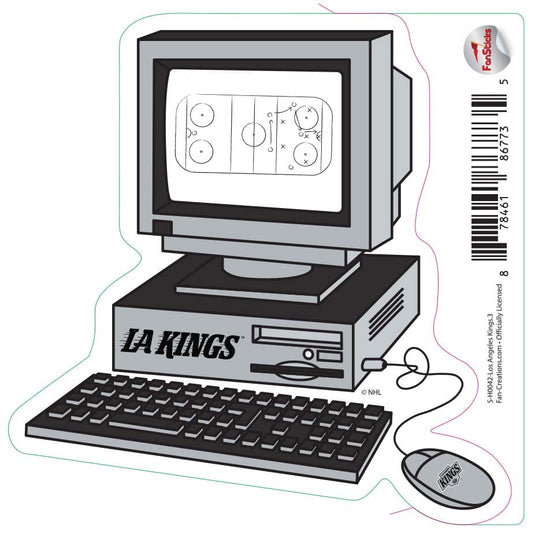 Fan Creations Decal Los Angeles Kings - NHL 3 inch Decal