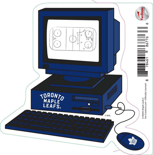 Fan Creations Decal Maple Leafs - NHL 3 inch Decal