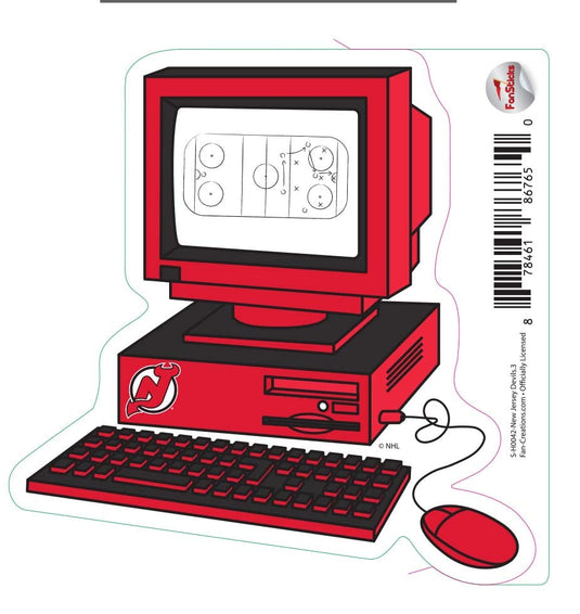 Fan Creations Decal New Jersey Devils - NHL 3 inch Decal