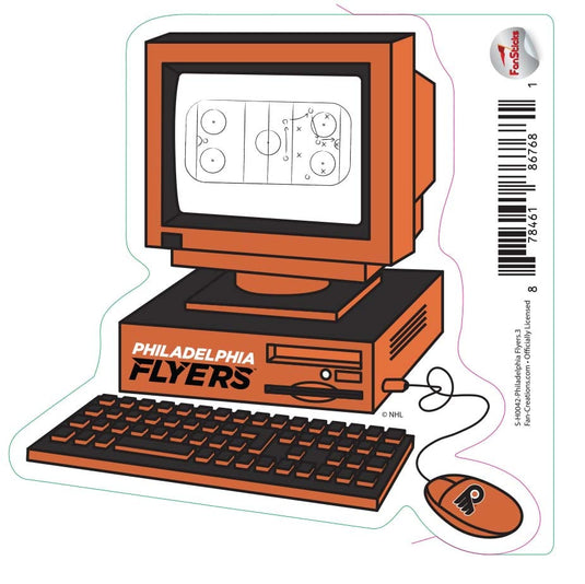 Fan Creations Decal Philadelphia Flyers - NHL 3 inch Decal