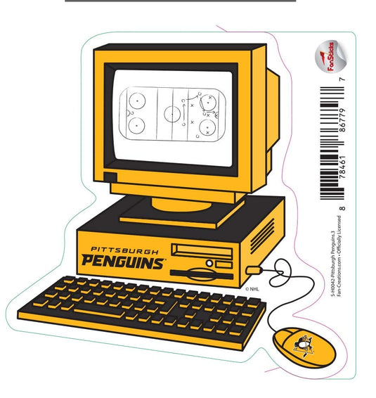 Fan Creations Decal Pittsburgh Penguins - NHL 3 inch Decal