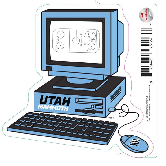 Fan Creations Decal Utah Mammoth - NHL 3 inch Decal