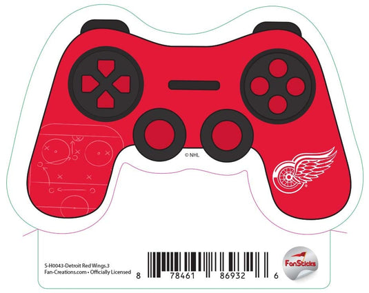 Fan Creations Decal Red Wings - NHL 3 inch Decal