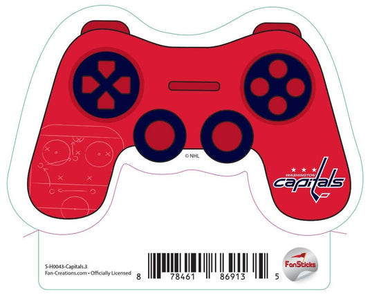 Fan Creations Decal Capitals - NHL 3 inch Decal