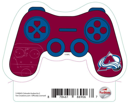 Fan Creations Decal Colorado Avalanche - NHL 3 inch Decal