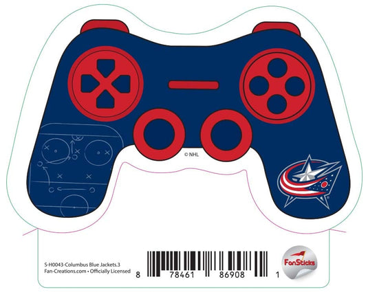 Fan Creations Decal Columbus Blue Jacket - NHL 3 inch Decal