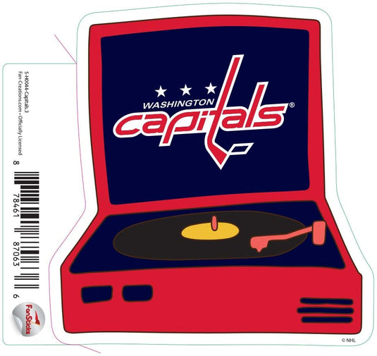 Fan Creations Decal Capitals - NHL 3 inch Decal