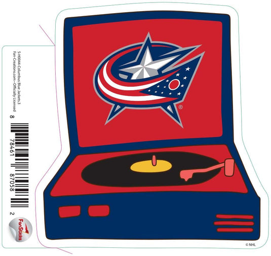 Fan Creations Decal Columbus Blue Jacket - NHL 3 inch Decal