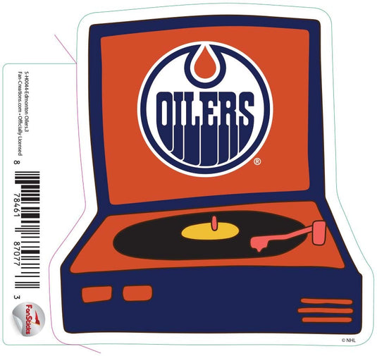 Fan Creations Decal Edmonton Oilers - NHL 3 inch Decal