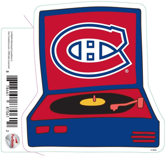 Fan Creations Decal Montreal Canadiens - NHL 3 inch Decal