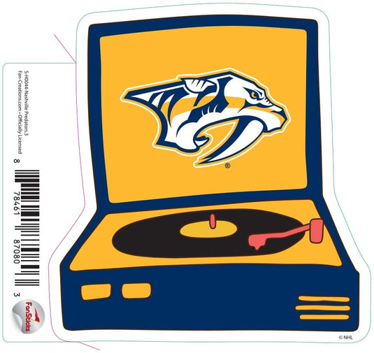 Fan Creations Decal Nashville Predators - NHL 3 inch Decal