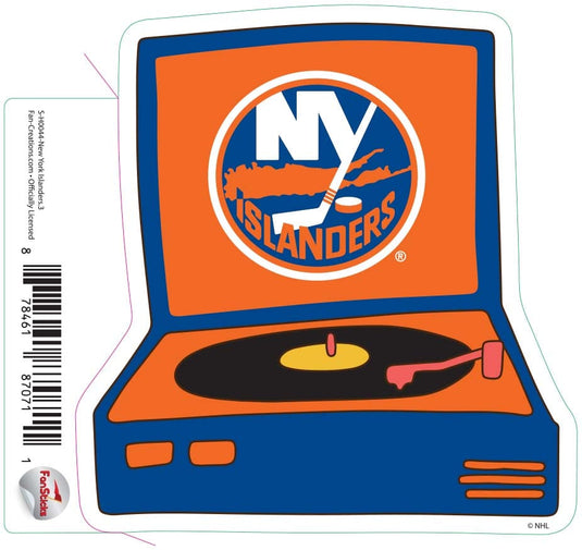 Fan Creations Decal New York Islanders - NHL 3 inch Decal