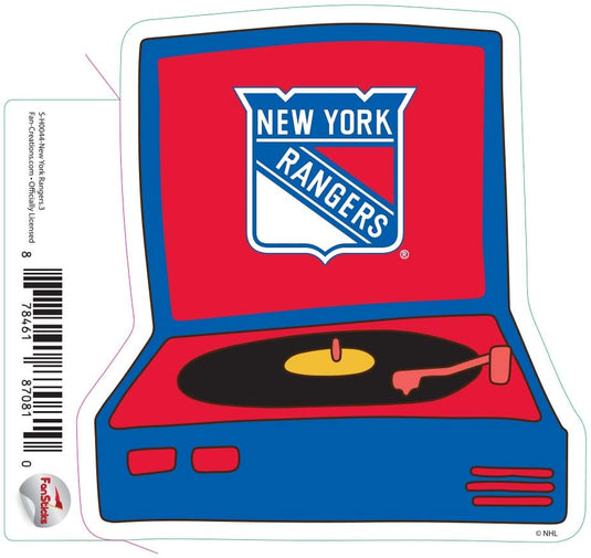 Fan Creations Decal New York Rangers - NHL 3 inch Decal