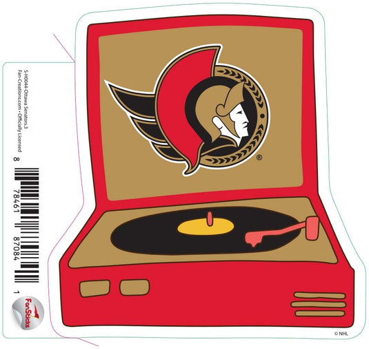 Fan Creations Decal Ottawa Senators - NHL 3 inch Decal