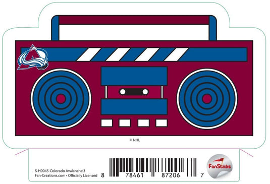 Fan Creations Decal Colorado Avalanche - NHL 3 inch Decal