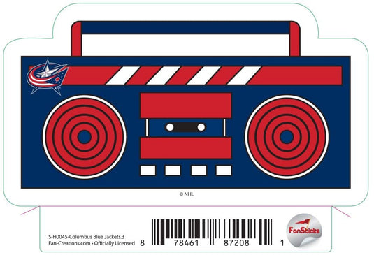 Fan Creations Decal Columbus Blue Jacket - NHL 3 inch Decal