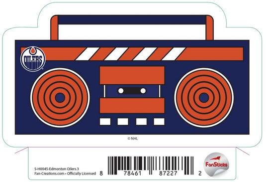 Fan Creations Decal Edmonton Oilers - NHL 3 inch Decal