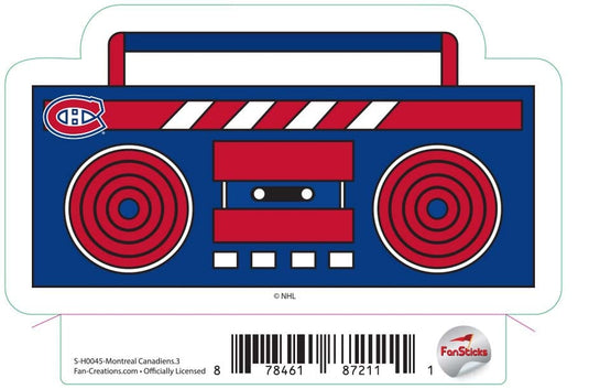 Fan Creations Decal Montreal Canadiens - NHL 3 inch Decal