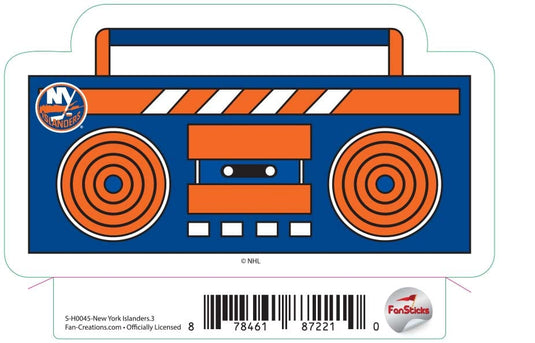 Fan Creations Decal New York Islanders - NHL 3 inch Decal
