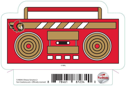 Fan Creations Decal Ottawa Senators - NHL 3 inch Decal