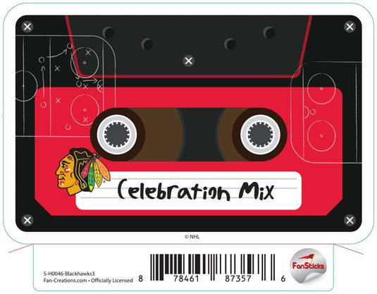 Fan Creations Decal Blackhawks - NHL 3 inch Decal