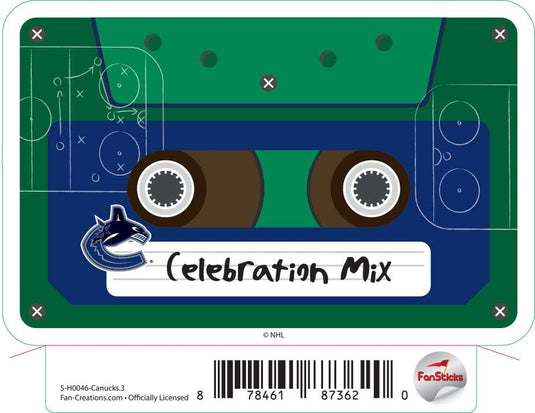 Fan Creations Decal Canucks - NHL 3 inch Decal