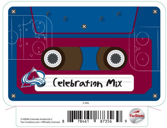 Fan Creations Decal Colorado Avalanche - NHL 3 inch Decal