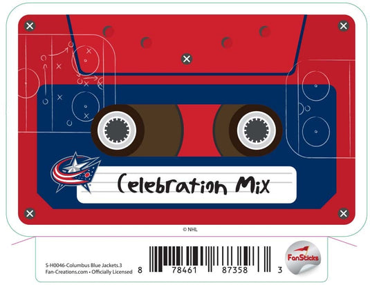 Fan Creations Decal Columbus Blue Jacket - NHL 3 inch Decal