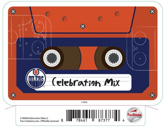Fan Creations Decal Edmonton Oilers - NHL 3 inch Decal