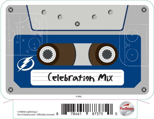 Fan Creations Decal Lightning - NHL 3 inch Decal