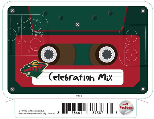 Fan Creations Decal Minnesota Wild - NHL 3 inch Decal