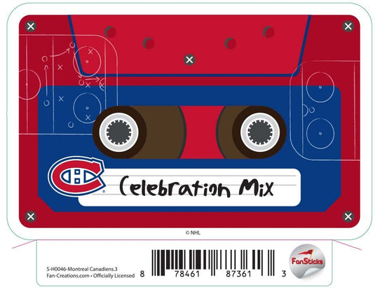 Fan Creations Decal Montreal Canadiens - NHL 3 inch Decal