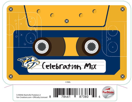 Fan Creations Decal Nashville Predators - NHL 3 inch Decal