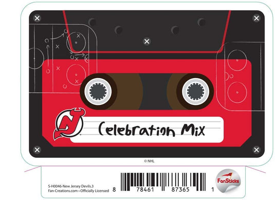 Fan Creations Decal New Jersey Devils - NHL 3 inch Decal