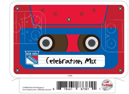 Fan Creations Decal New York Rangers - NHL 3 inch Decal